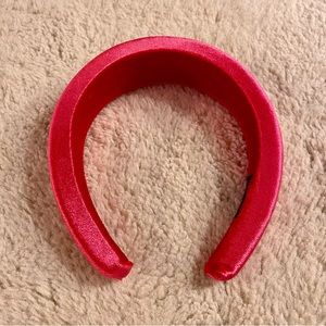 Hot Pink Fuchsia Velvet Padded Headband